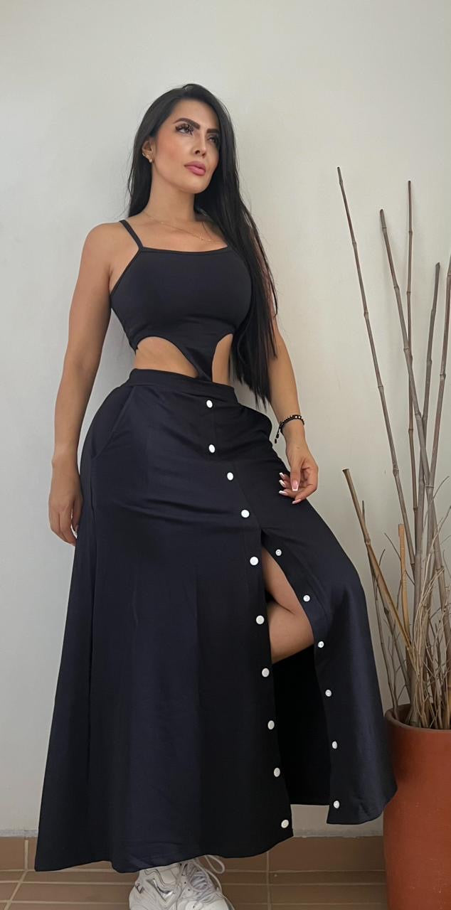 VESTIDO BROCHE